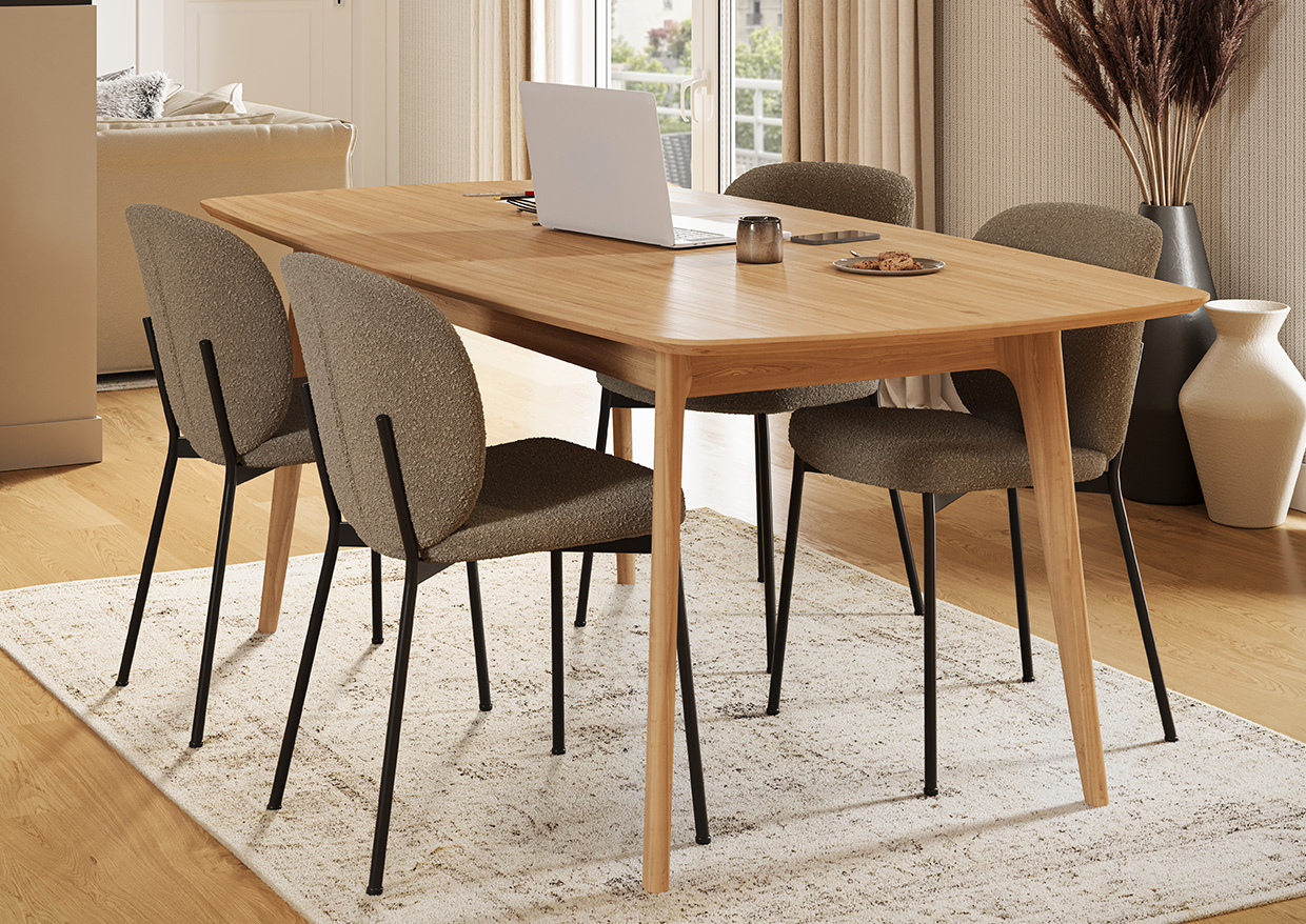 Table bois 4 à 6 personnes