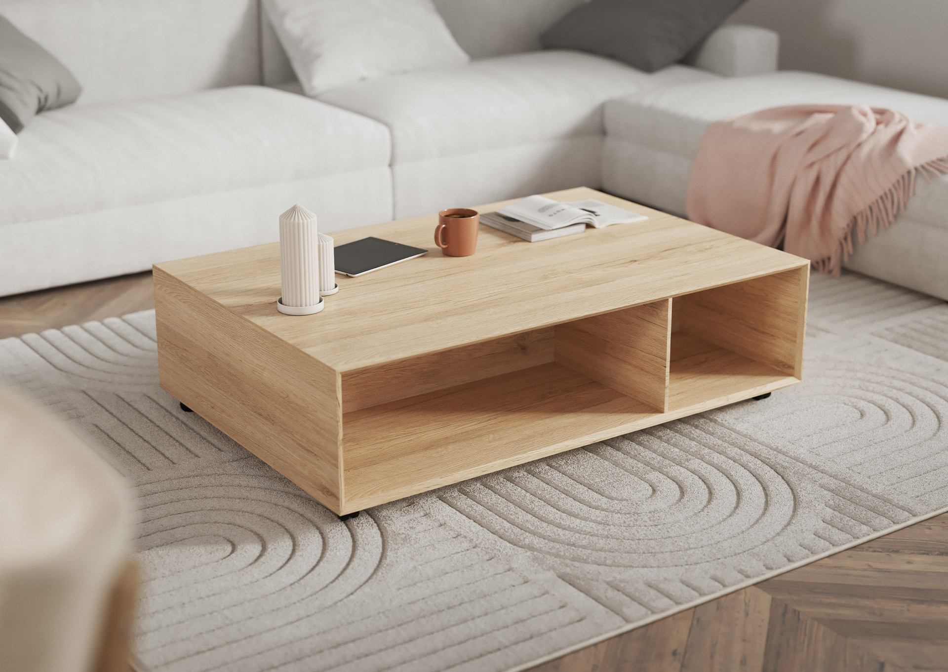 Table basse 120cm Denver bois
